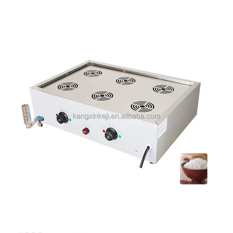 2/4/6 Steam Outlet Commercial Stainless Steel Food Steamer 220V 110V Temperature Adjust Electric Chinese Bun Steamer Machine