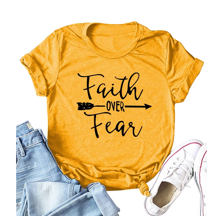 Faith Over Fear Arrow T-Shirt