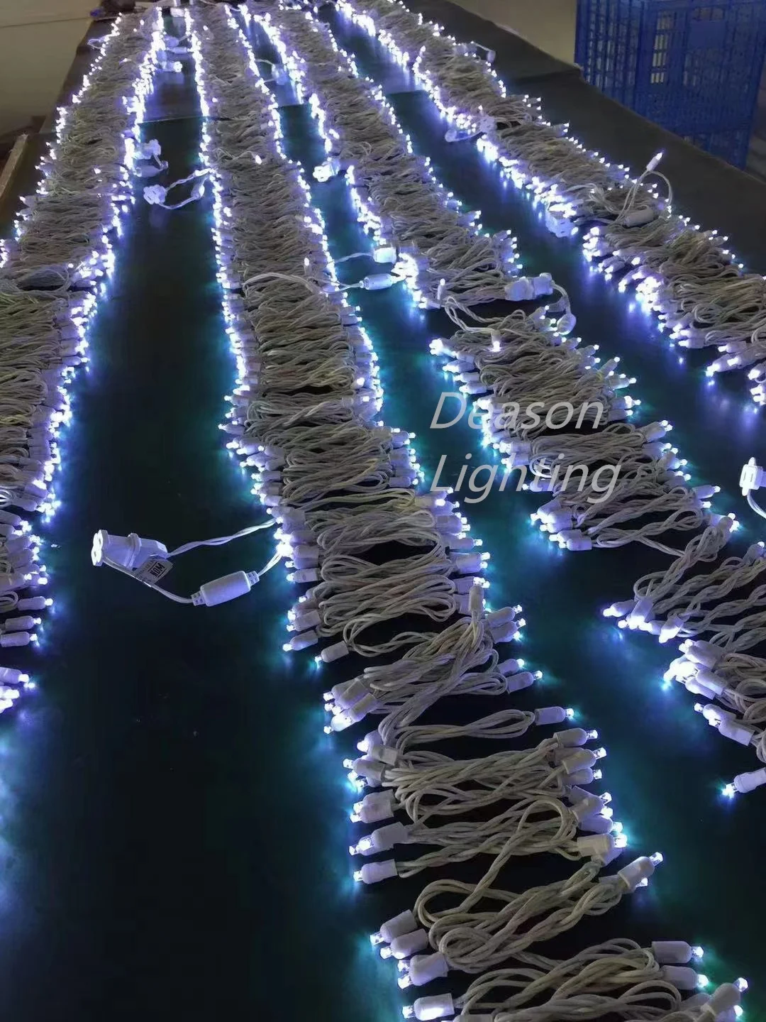 5mm White Wire LED Christmas Lights