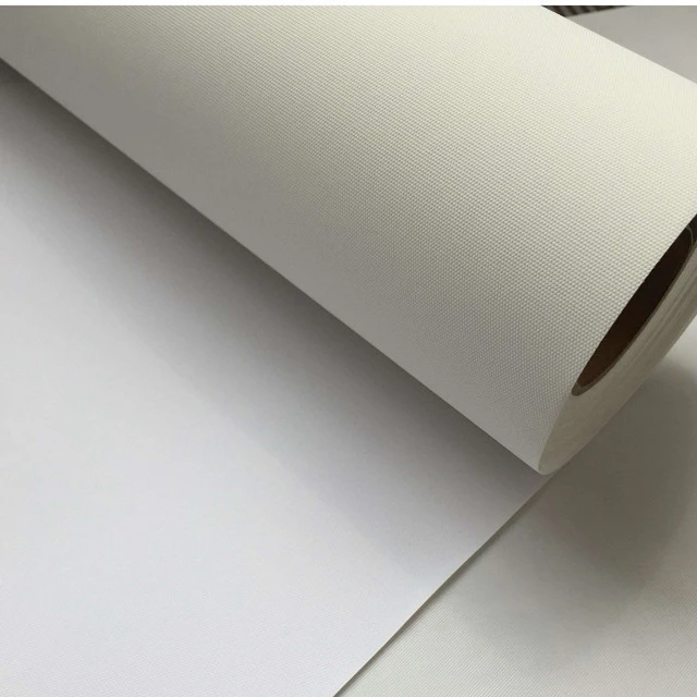 Affordable China Factory directly supply inkjet printable 1.52*50m 360gsm pure cotton canvas