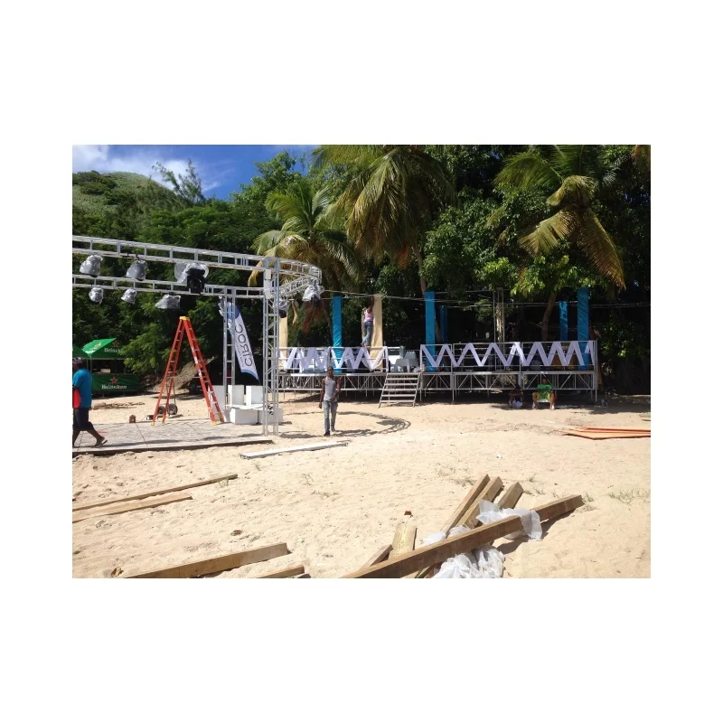 Aluminum Screw Truss Dj Truss 300x300mm 3m Stage Truss for Events