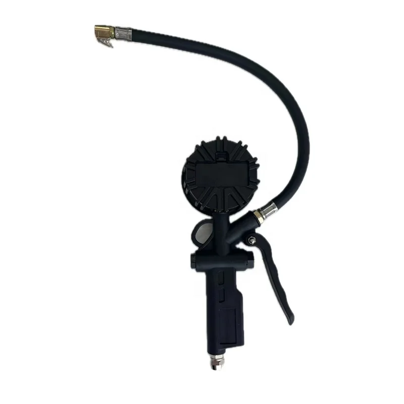 vehicle tester tyre inflation gun digital car truck inflator gauge dial air tire pressure