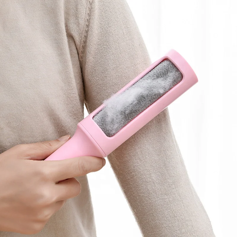 Reusable Travel Lint Roller Brush Pet Hair Remover Multi-use Sticky Lint Cat Dog Hair Remover for Clothes Fur