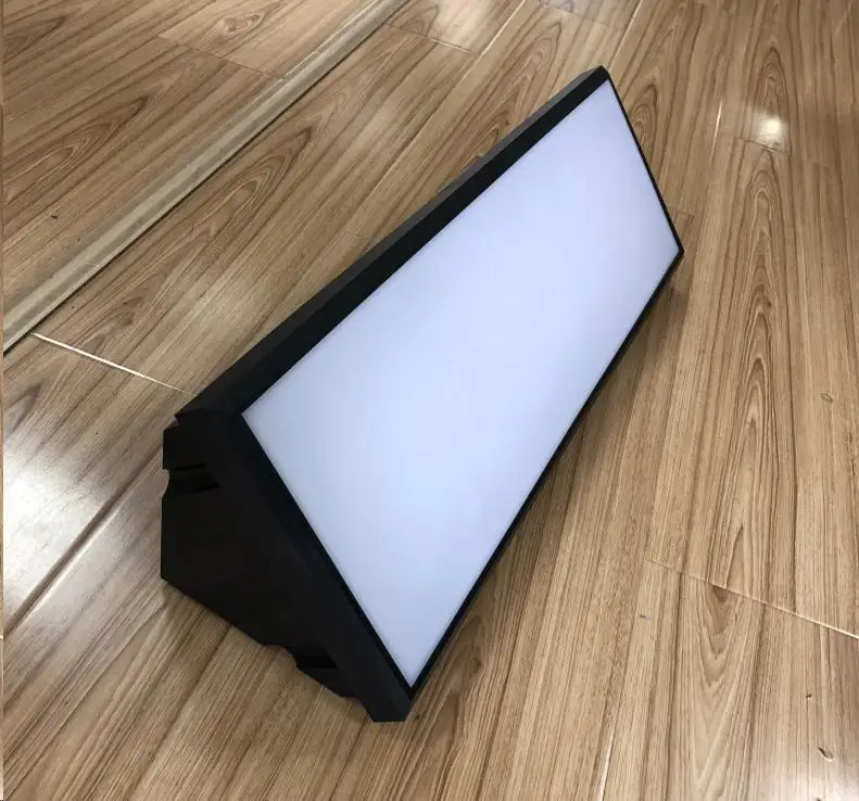 PW6001 triangle 60W Polycarbonate housing  exterior led wall pack light outdoor wall lighting