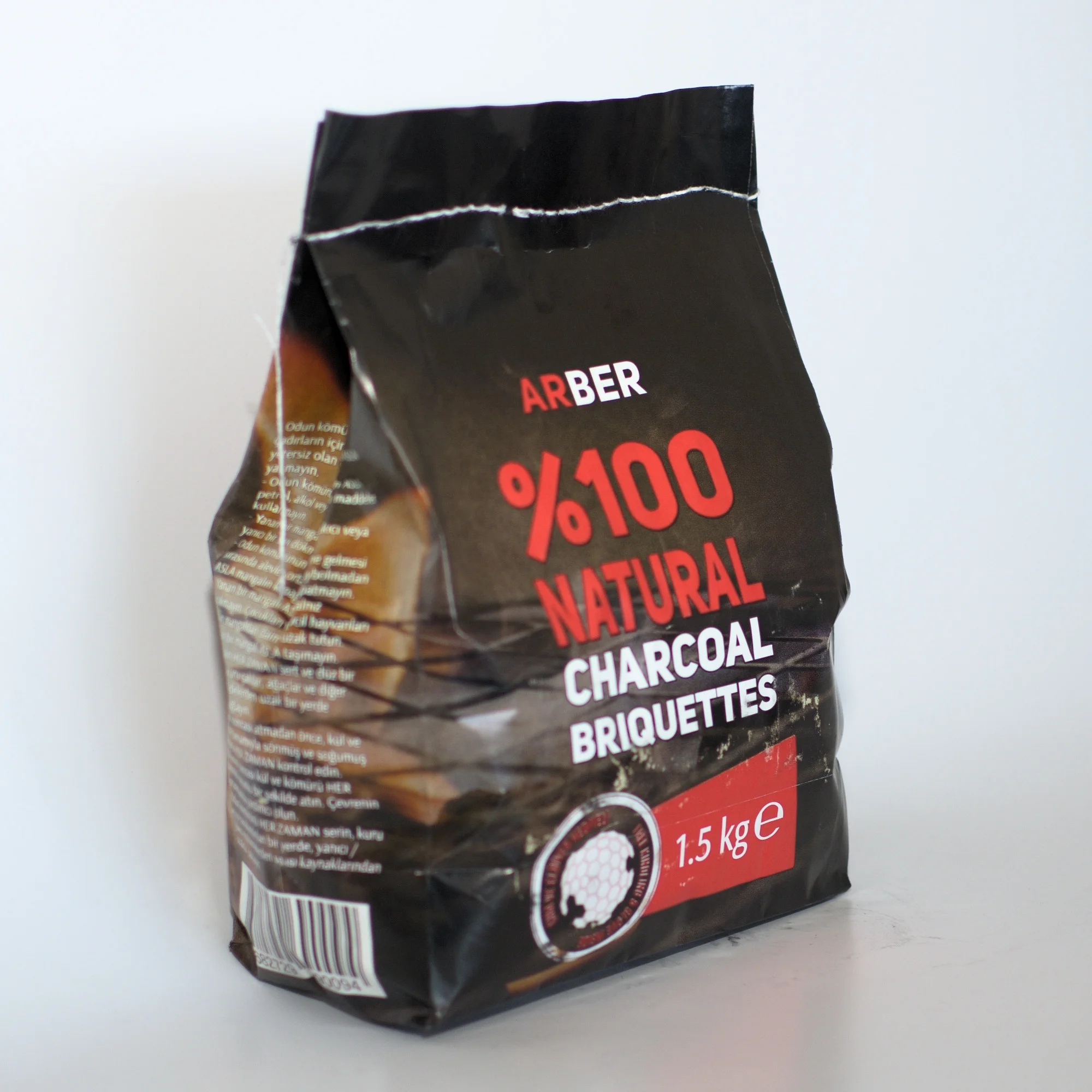 
ARBER 100% натуральные древесные брикеты | Три различных рецепта | Форма подушки | Упаковка из крафт-бумаги 