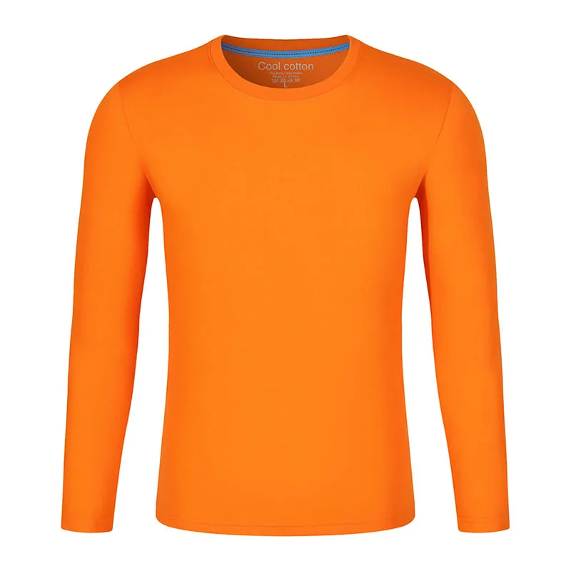 220g 100% Combed Cotton long sleeve t shirt women all sizes cotton tshirt long sleeve men long sleeve t-shirt cotton