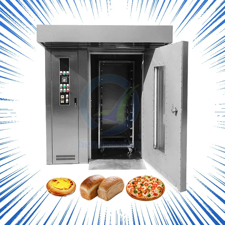 Cheap Price 16 Tray Mini Gas Bakery Rotary Oven in India