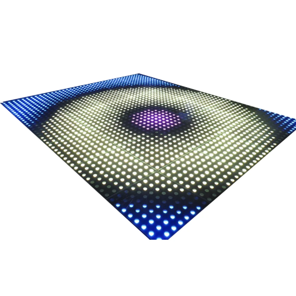 Good price RGB  6*8m Podium Banquet wedding inspiration digital dancing floor for event and weddings