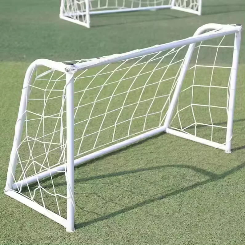 Best Quality Standard Movable Steel Soccer Goal/metal football goal