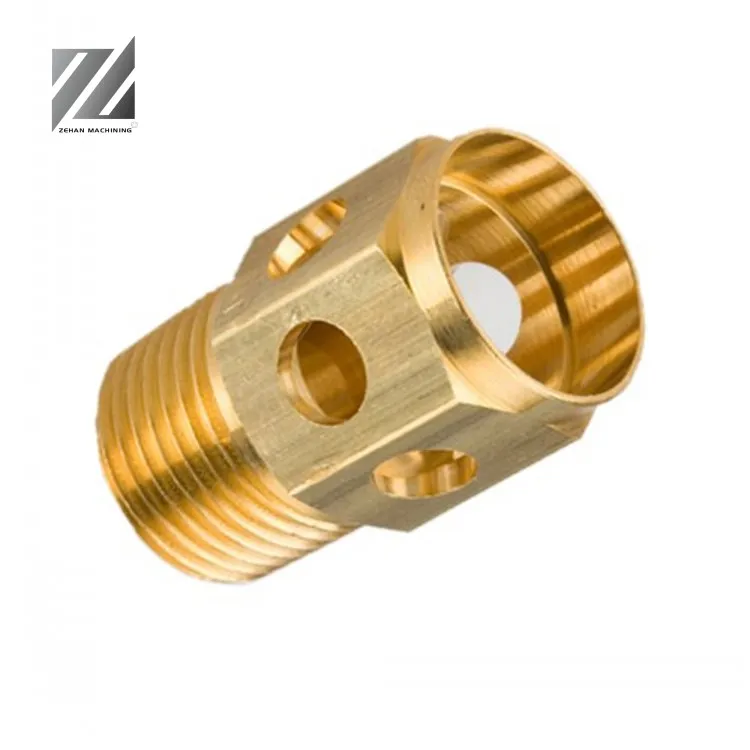 Custom Stainless Steel Cylinder Tube CNC Machining Turning Aluminum Brass Spare Car and Auto Parts