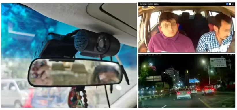 Richmor 5CH 4G Dash Cam Front and Rear Car Dvr with WIFI GPS Support Connect Mobile App And CMSV6 Platform For Live