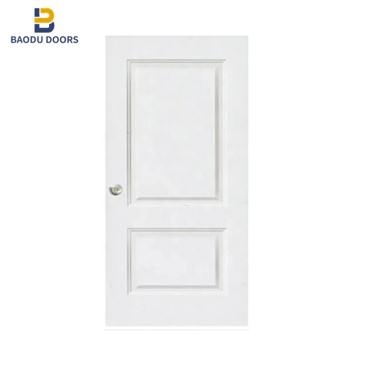 American steel panel door for houses interior NPVC/PVC door skin film Nigeria luxury bedroom door