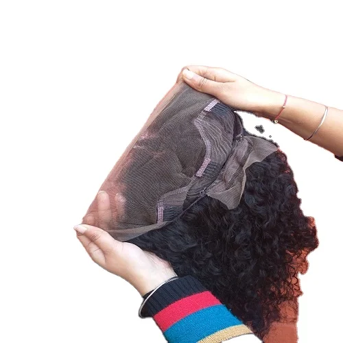 Недорогие парики из волос оптом человеческие кружева Фронтальная застежка волнистые полностью натуральные индийские неповрежденные волосы