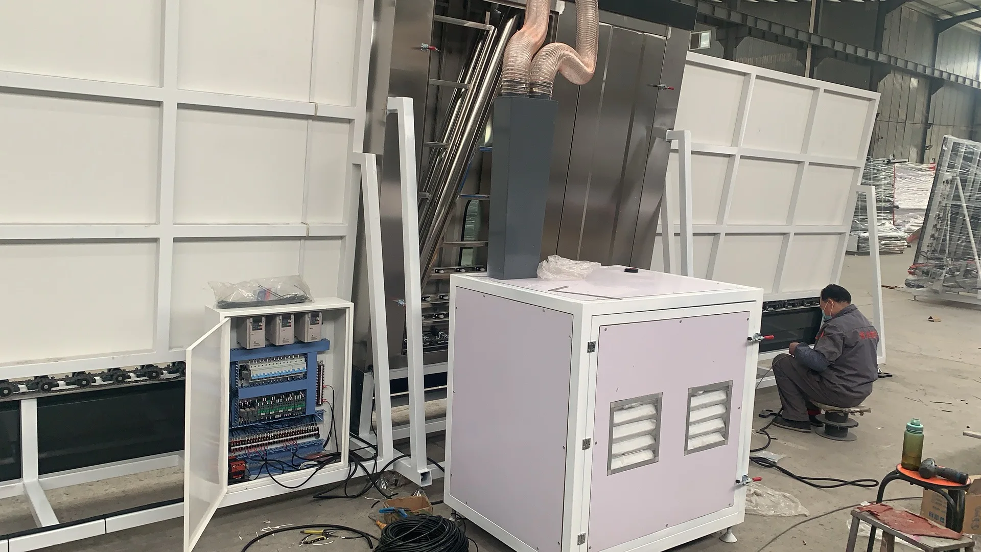 Лидер продаж высокоскоростная стеклянная шайба для промышленного использования автоматизированная и надежная производительность