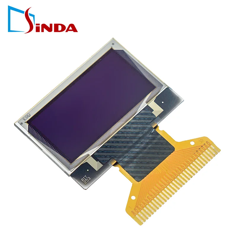 0.96 oled white 12864 p0.5 0.5mm FPC micro oled display