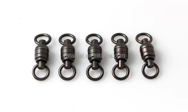 Stainless Steel Fishing Ball Bearing Swivel with Solid Ring