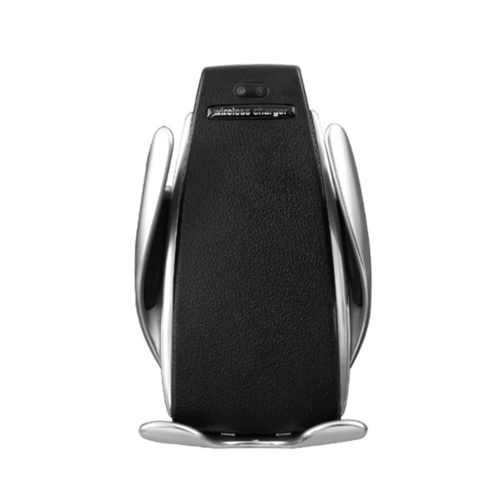 S5 Wireless car Charger Smart Automatic Clamping Phone Holder charger for Iphone X XS Max 8 7 samsung s8 s9 s10