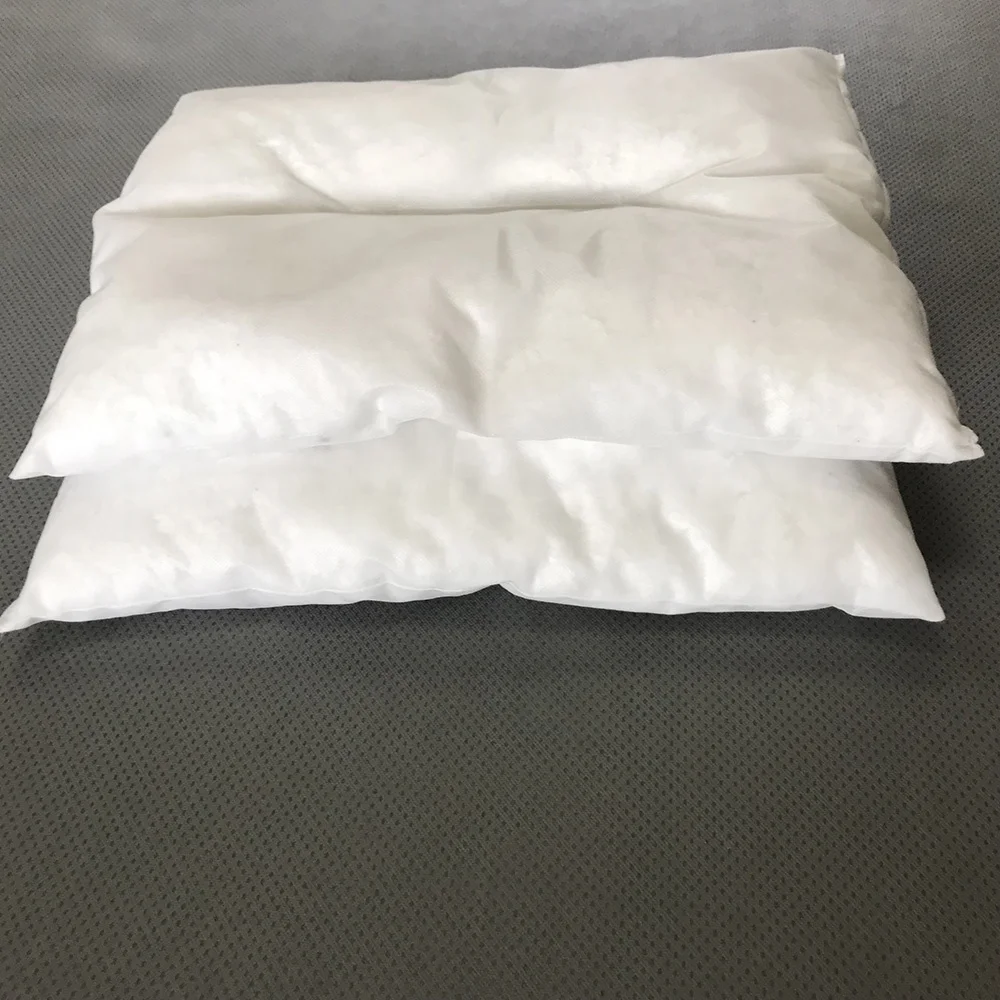 100% Industrial Pillows Polyester Non Woven Spunbond Recycled Fabric Polypropylene  Oil Absorbent