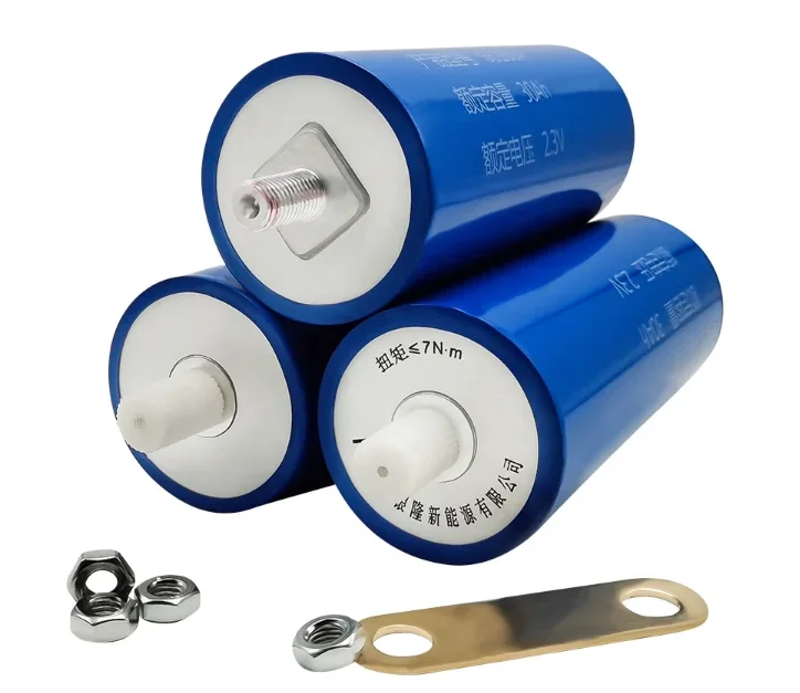 LTO 2.3V 30AH  Grade A Lithium Titanate Battery LTO66160K 6000 cycle Batteries Lithium 66160 Yinlong LTO cell 40Ah 45Ah