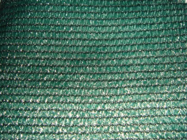mono-tape knitted 80% green or black summer shade net