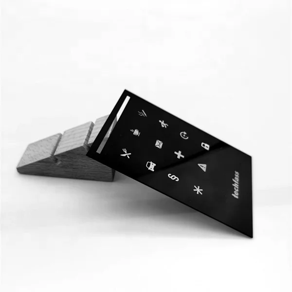 Пользовательские шелкография Горилла закаленное стекло панели