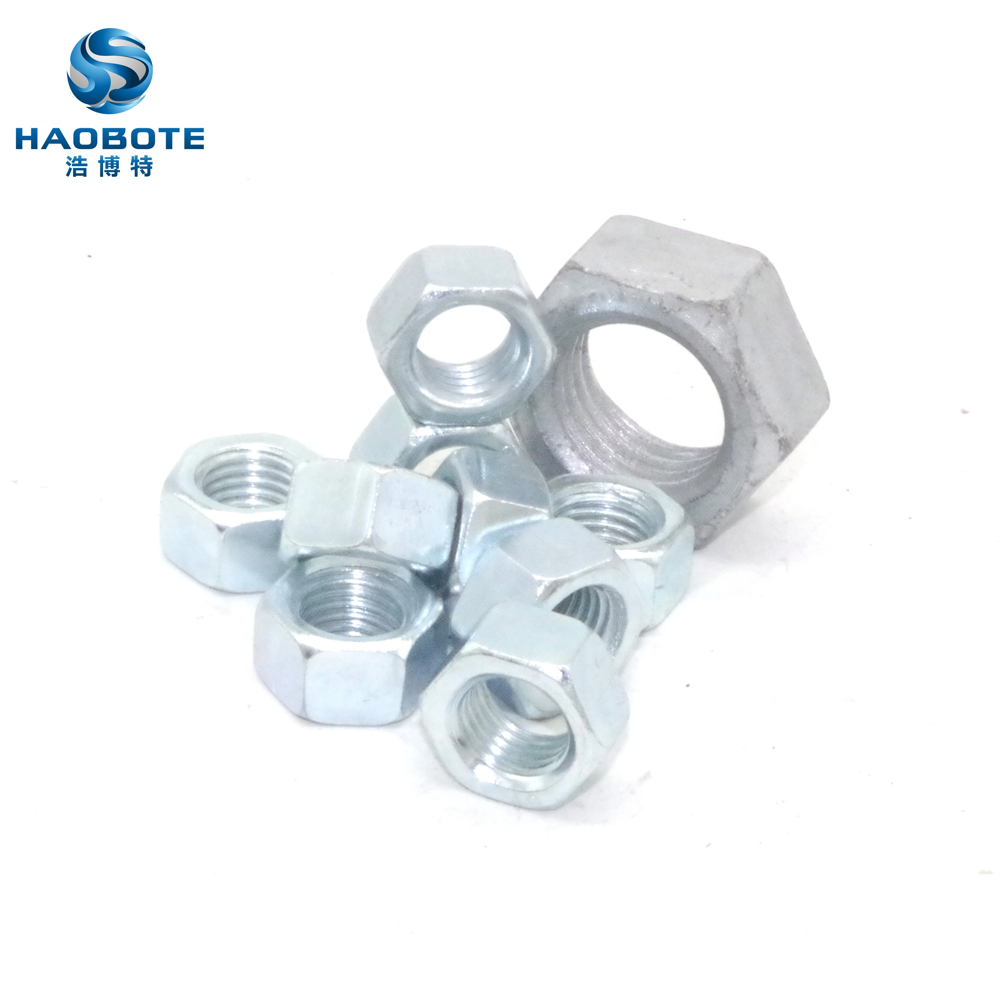 
Carbon Steel Stainless Steel 304 316 DIN934 ASTM 18.2.2 Hex Jam Nuts 