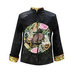 Long Sleeve Tang suit double layer Traditional Clothing Kung Fu Suits For Men Oriental Clothes From China Factory Wholesale