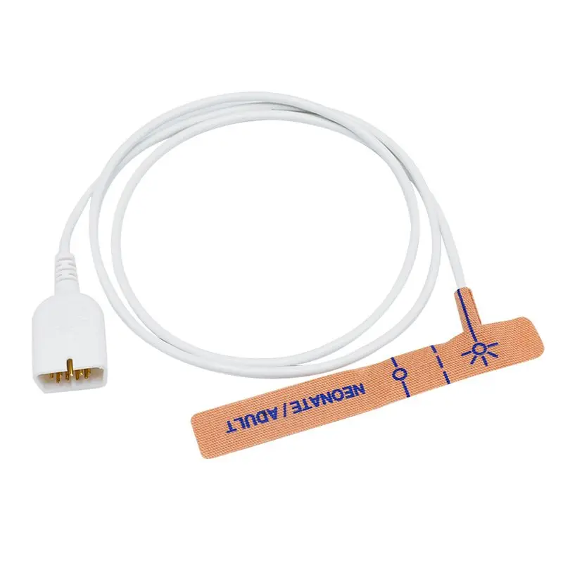 Accurate Hospital Vital Sign Monitor OXITECH MXM Non-woven Adhesive Adult Child  Disposable SpO2 Sensor For Nihon Kohden