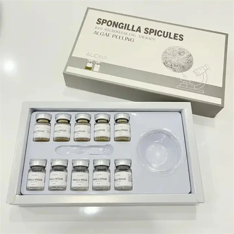 Skin Rejuvenation Hyperpigmentation and Melasma Sun Damage Treatment Bio Algae Peel Algae Spongila Spicule Acne Pigment Remove