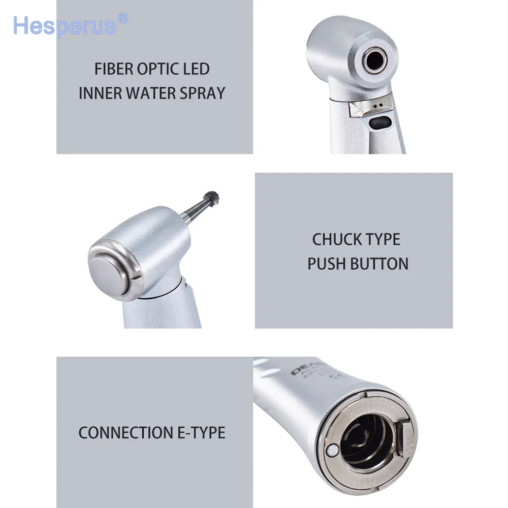 Dental X25LKV1 Low Speed Fiber Optic Contra Angle Handpiece Dental 1:1 Handpiece For KAVO Dentistry Tools