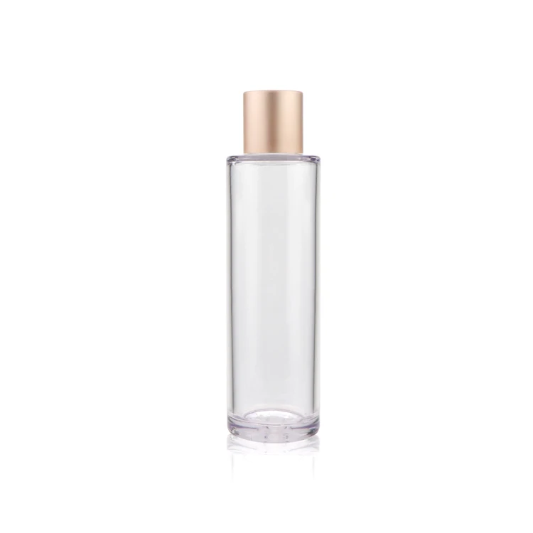 New arrival 120 ml 150 ml empty transparent petg plastic cosmetic facial lotion toner bottle with screw cap for makeup
