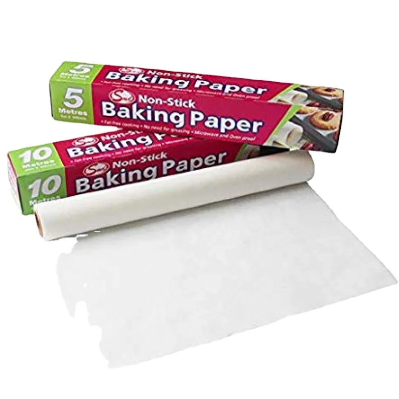 Food grade greaseproof baking silicone oil parchment  paper non-stick baking paper