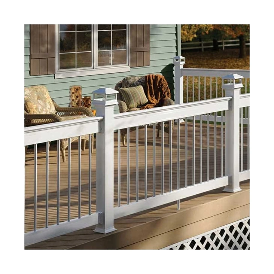 Bodun custom railings wrought iron black Q235 galvanized steel staircase hand rail for stair
