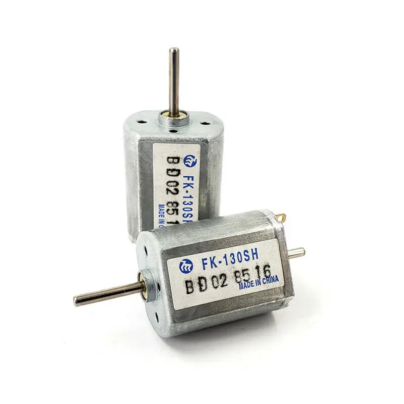 1PC Mabuchi FK-130SH-09450 Motor DC 12V-24V 15000RPM Dual Shaft Electric 130 Motor Engine RC Toy Car Boat