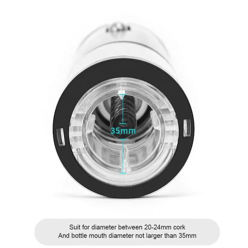 R&D Supported Wholesale Portable Wine Tumbler Set Electric Wine Opener Set Kitchen Organization Waiters Friend Corkscrew