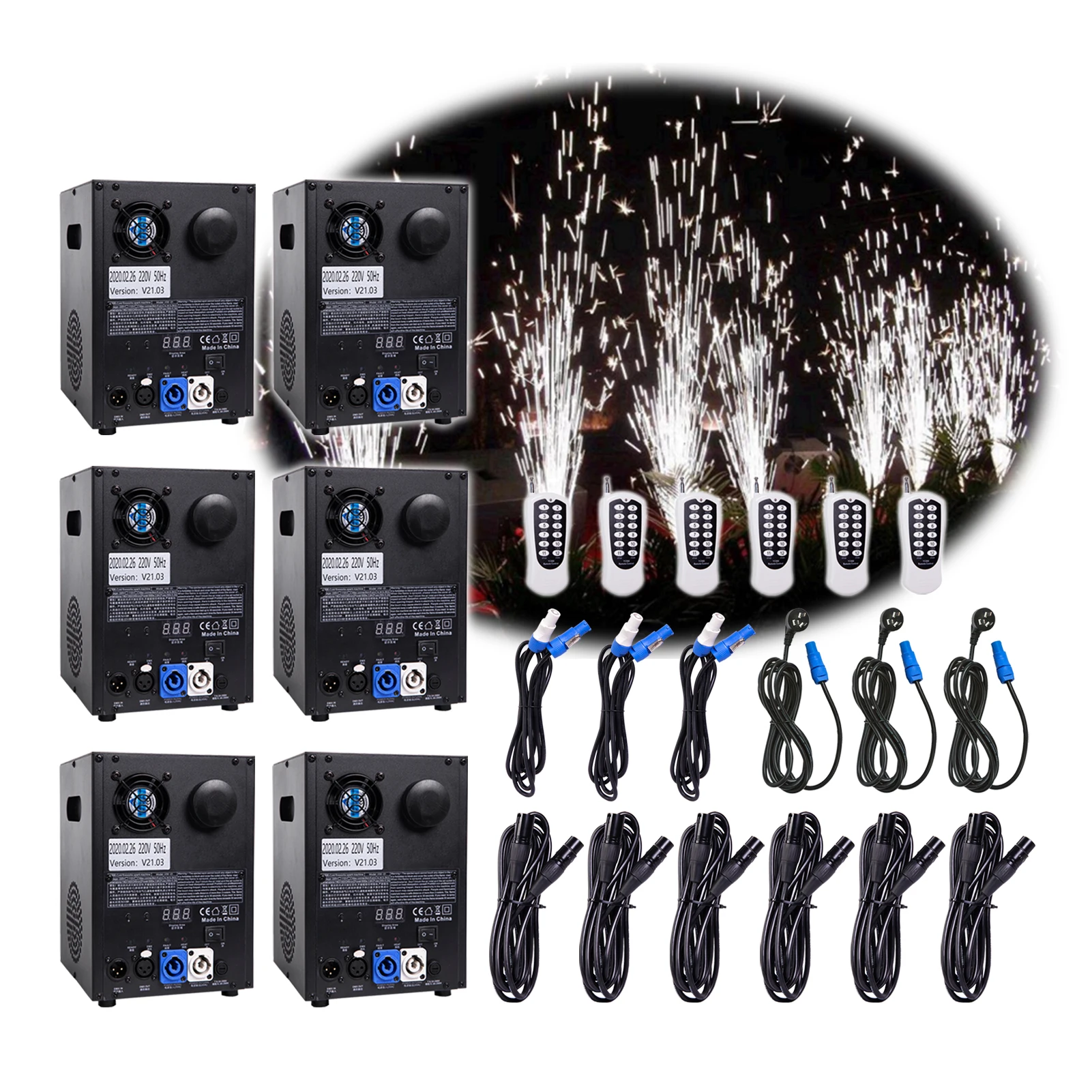 Good Selling Chinese New Year Indoor Fireworks Cold Spark Machine