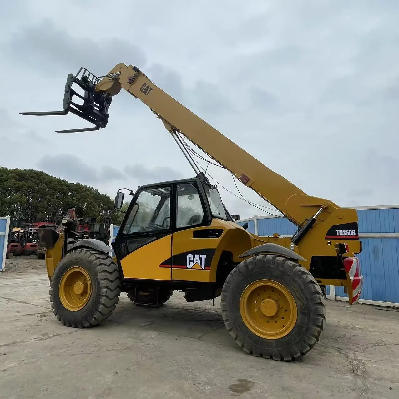 cat CAT TH360B used telehandler forklift good working condition in stock for sell low price