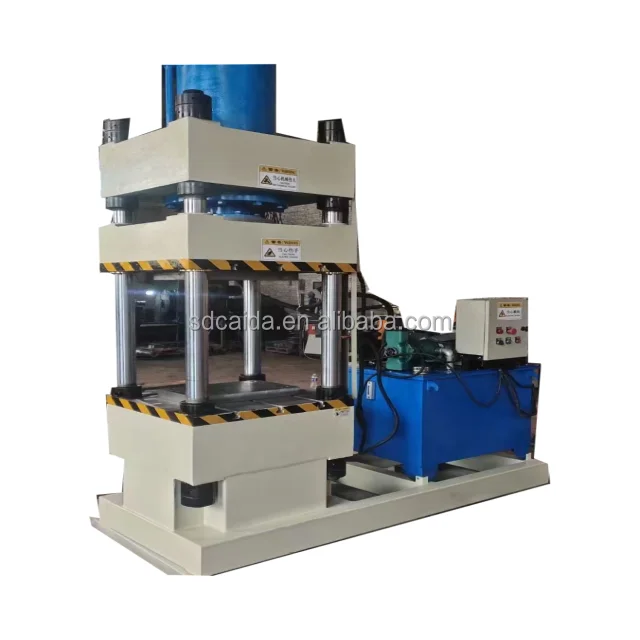 Electrical Hydraulic Press machine 10.20.30.50.63.100 ton press TPS-10 H frame gantry type hydraulic press PLC moving table