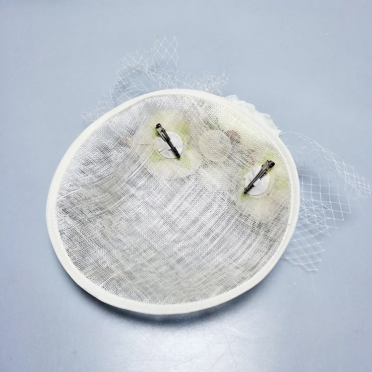 
British Ladies Wedding Derby Formal Feather Hair Clip Hat Fascinators Headband For Women 