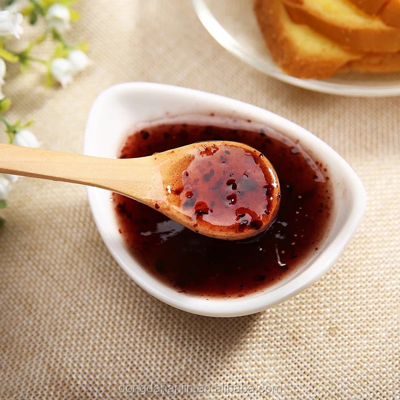 Small capacity sale pack bottle fruit tea jujube honey jams