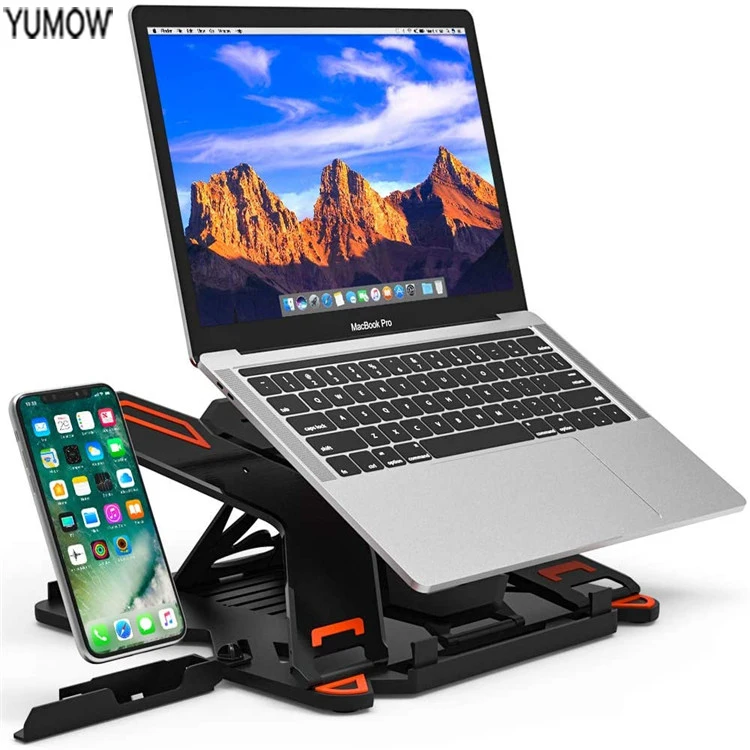 
Great Roc Laptop Stand Plastic Folding Holder Phone Laptop Stand Laptop Stand With Phone Holder 