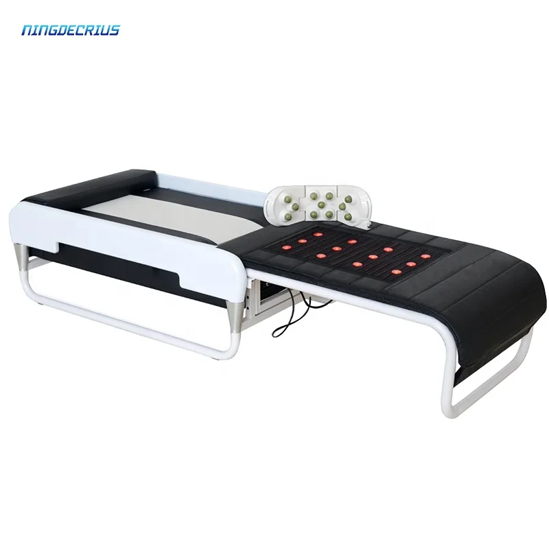 3D Thermal Foldable Korea Jade Best Massage Bed