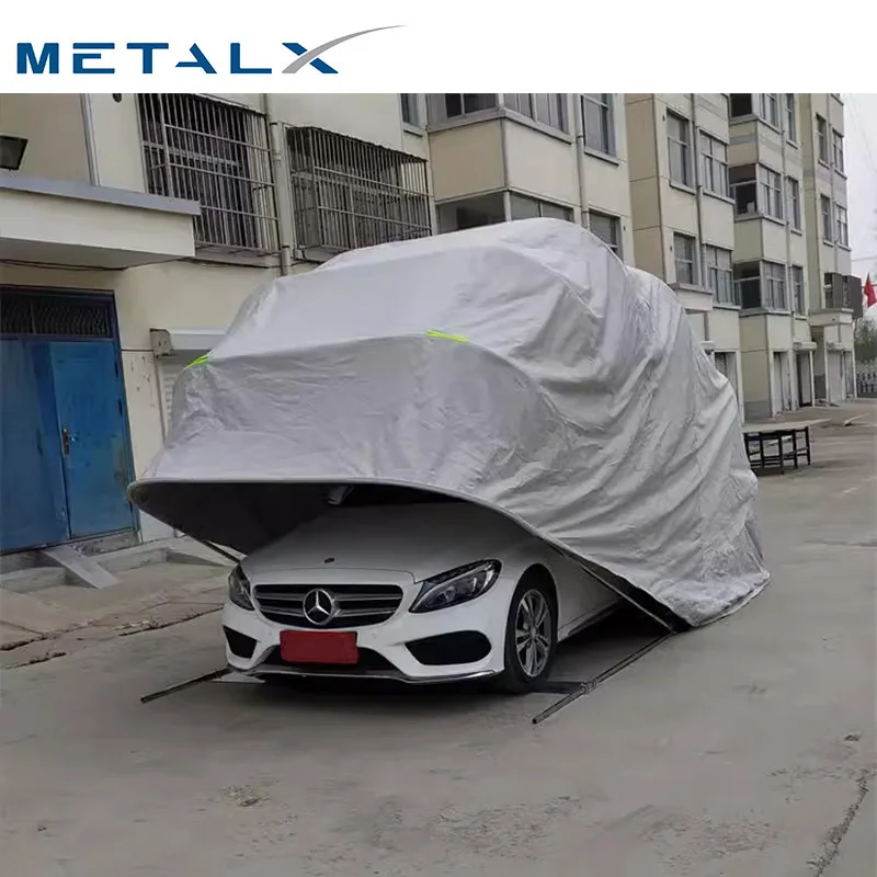 Сборный мобильный стальной каркас сверхмощный автомобильный портовый гараж 20x20 оцинкованный полуавтомобильный