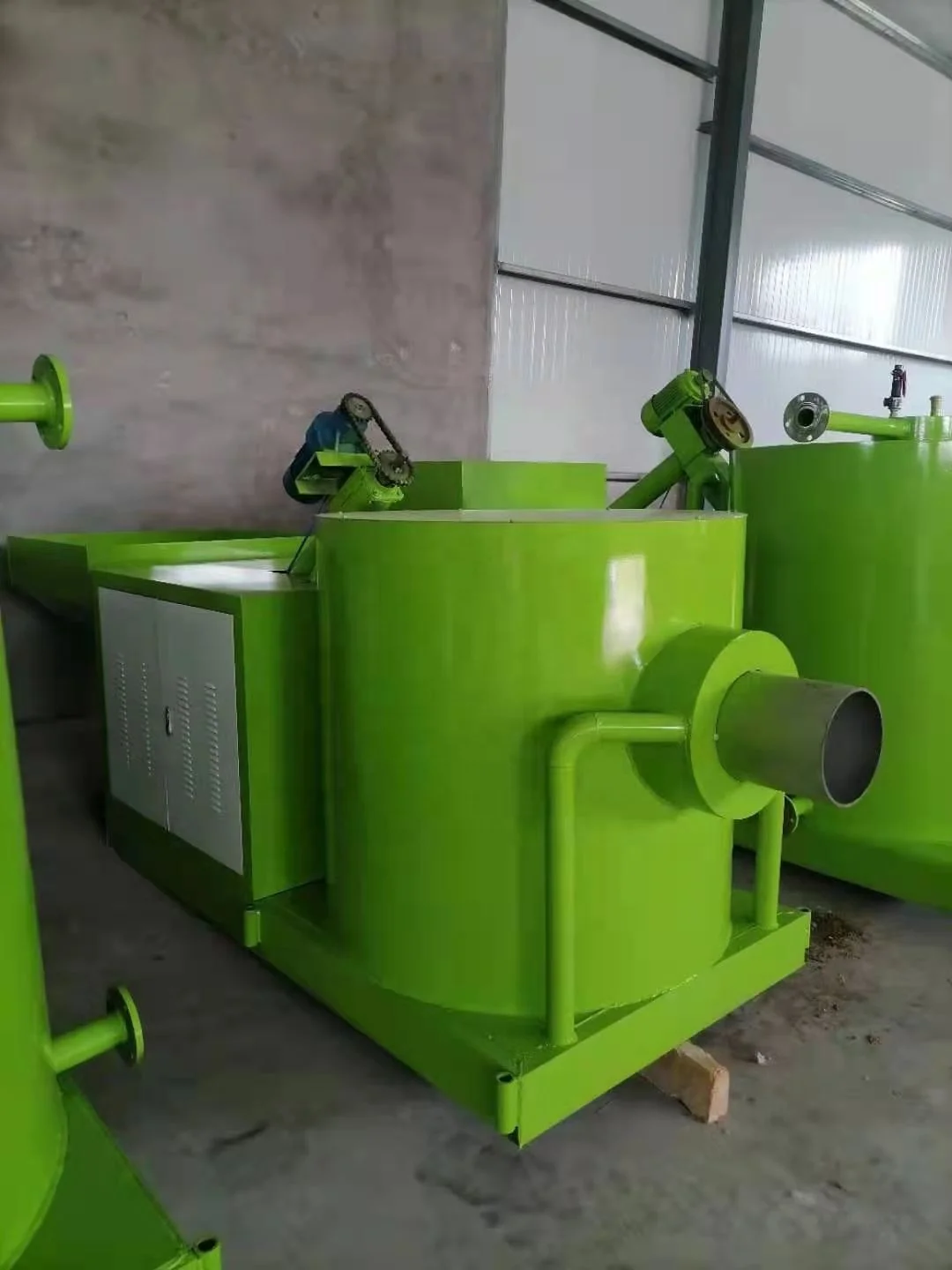 water cooled biomass pellet fired burner rice husk particle burner sawdust biomass burner