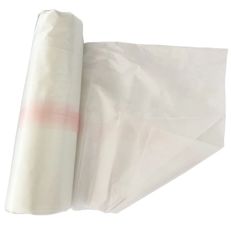 PVA Plastic Film bag 100% Dissolved Cold Water Soluble Quick Dissolvable Plastic Bags PVA Bag for fishing