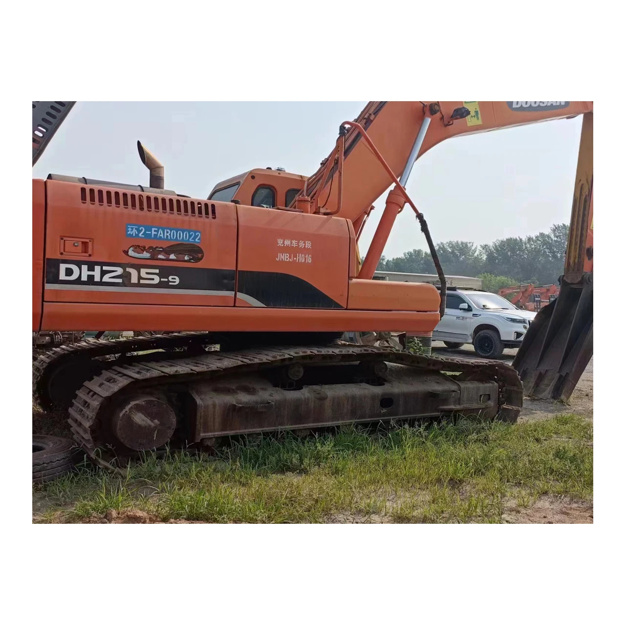 High-quality second-hand excavators that are popular recently Doosan DH215-9 Used excavators for sale at special prices