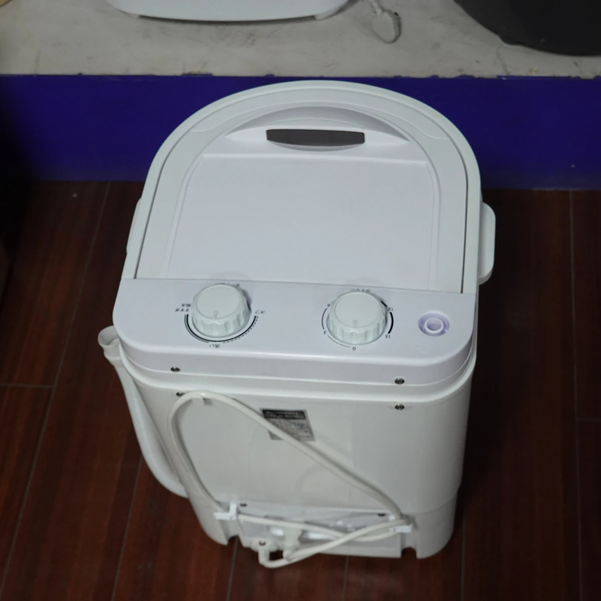 Portable washing machines clothes washers top-load washers Washing and dehydration Semi-automatic Mini Portable Washing Machine