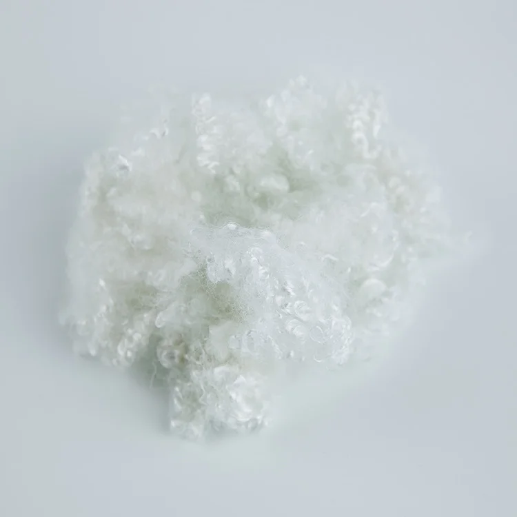 100% recycled bottle cutting 7D  hollow conjugated siliconized polyester staple fiber