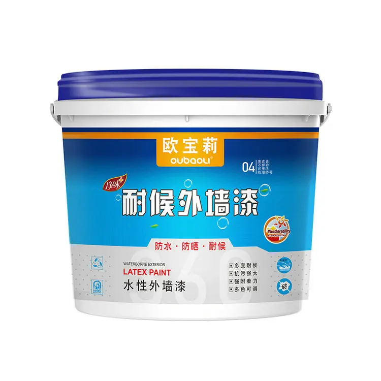 Good Quality White Coating Exterior Wall Paint With Manufacturer Price