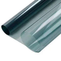 Manufacture factory Sun visor UV protection car sticker light blue VLT70% nano creamic window film decorative for car